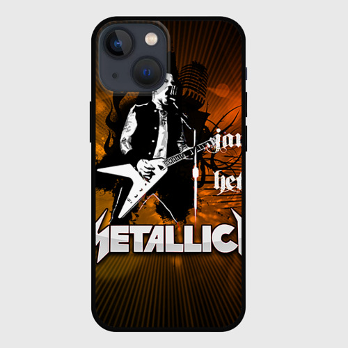 Чехол для iPhone 13 mini Metallica