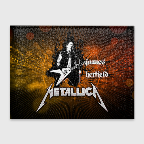 Обложка для студенческого билета Metallica, цвет зеленый