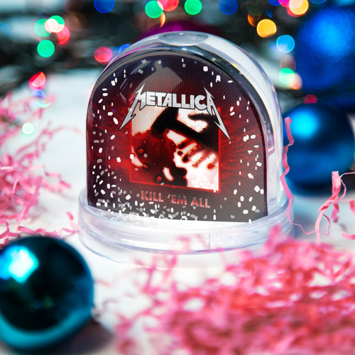 Игрушка Снежный шар Metallica - фото 3