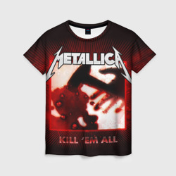 Женская футболка 3D Metallica
