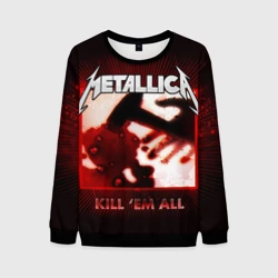 Мужской свитшот 3D Metallica