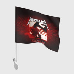 Флаг для автомобиля Metallica