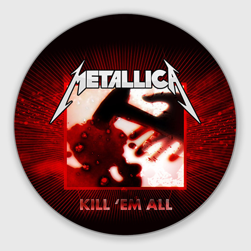 Коврик для мышки Metallica (круглый)