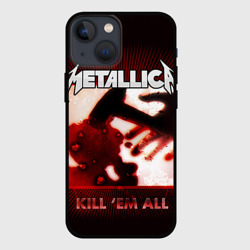 Чехол для iPhone 13 mini Metallica