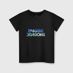 Детская футболка хлопок Imagine dragons sky