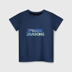 Детская футболка хлопок Imagine dragons sky