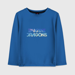 Детский лонгслив хлопок Imagine dragons sky