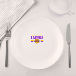 Набор: тарелка + кружка Los Angeles Lakers - фото 2