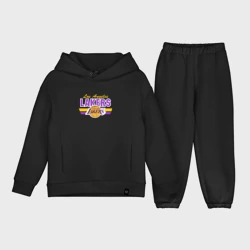 Детский костюм хлопок Oversize Los Angeles Lakers