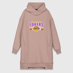 Платье-худи хлопок Los Angeles Lakers