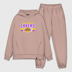 Мужской костюм oversize хлопок Los Angeles Lakers