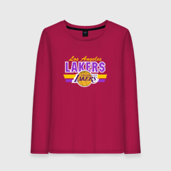 Женский лонгслив хлопок Los Angeles Lakers