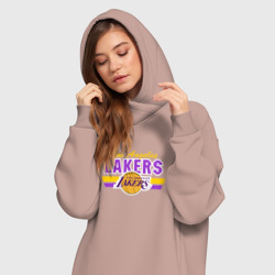 Платье-худи хлопок Los Angeles Lakers - фото 2