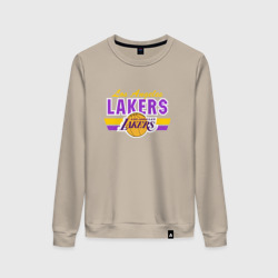 Женский свитшот хлопок Los Angeles Lakers