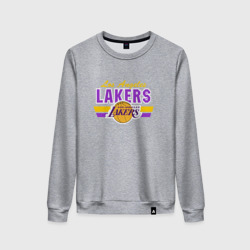 Женский свитшот хлопок Los Angeles Lakers