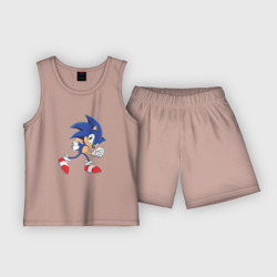 Детская пижама с шортами хлопок Sonic the Hedgehog