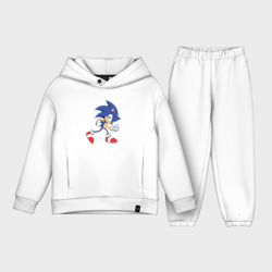 Детский костюм хлопок Oversize Sonic the Hedgehog