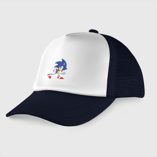 Детская кепка тракер Sonic the Hedgehog, цвет темно-синий