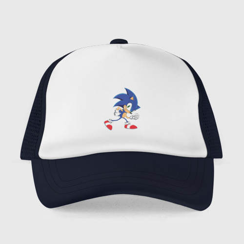 Детская кепка тракер Sonic the Hedgehog, цвет темно-синий - фото 2