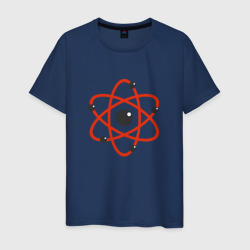 Мужская футболка хлопок Atom