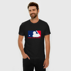 Мужская футболка хлопок Slim Бейсбол - фото 2