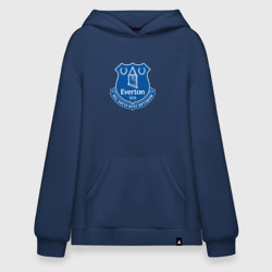 Худи SuperOversize хлопок Эвертон logo - nil satis nisi optimum