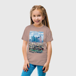 Детская футболка хлопок Москва-Сити - фото 2