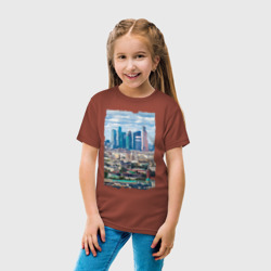 Детская футболка хлопок Москва-Сити - фото 2
