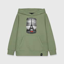 Детская толстовка хлопок Эйфелева башня