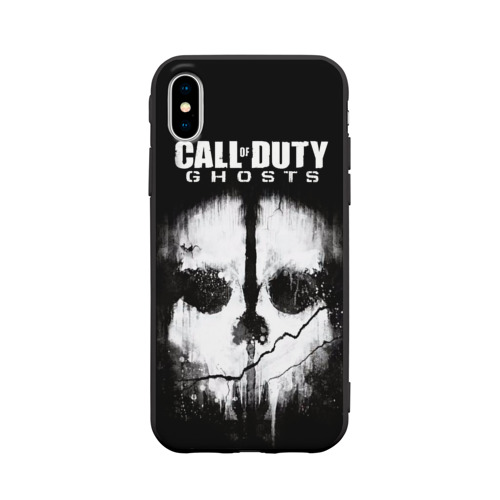 Чехол для Apple iPhone X силиконовый матовый Call of Duty Фото 01 Чехол для Apple iPhone X силиконовый матовый Call of Duty Фото 01