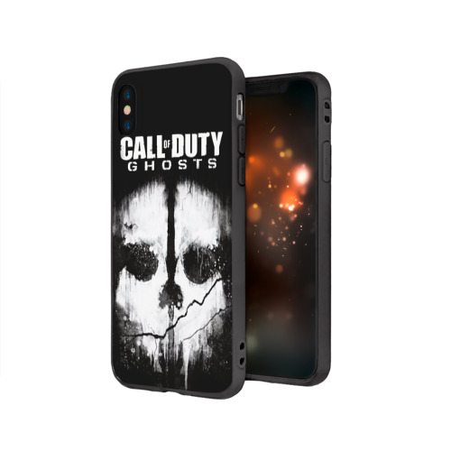 Чехол для Apple iPhone X силиконовый матовый Call of Duty Фото 01 Чехол для Apple iPhone X силиконовый матовый Call of Duty Фото 01