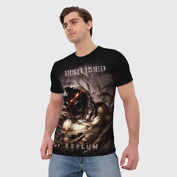 Мужская футболка 3D Disturbed - фото 2