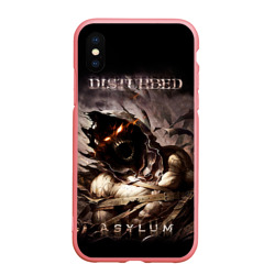 Чехол для iPhone XS Max матовый Disturbed