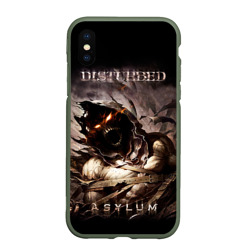 Чехол для iPhone XS Max матовый Disturbed