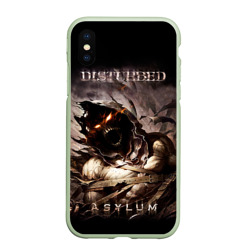 Чехол для iPhone XS Max матовый Disturbed