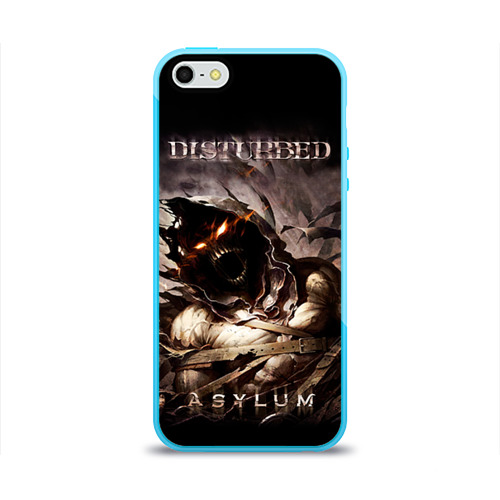Чехол для Apple iPhone 5/5S силиконовый глянцевый Disturbed Фото 01 Чехол для Apple iPhone 5/5S силиконовый глянцевый Disturbed Фото 01