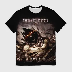 Мужская футболка 3D Disturbed