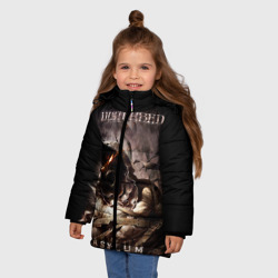 Зимняя куртка для девочек 3D Disturbed - фото 2