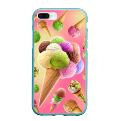 Чехол для iPhone 7Plus/8 Plus матовый Мороженое