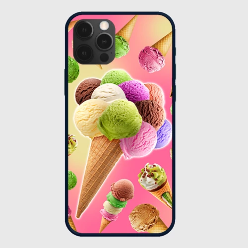 Чехол для iPhone 12 Pro Max Мороженое