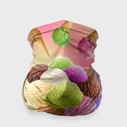 Бандана-труба 3D Мороженое