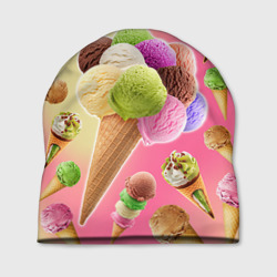 Шапка 3D Мороженое