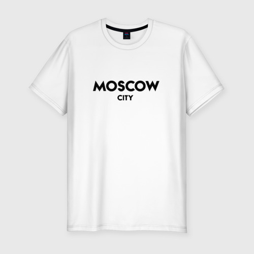 Мужская футболка хлопок Slim Moscow City