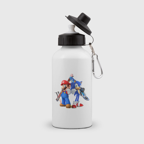 Бутылка спортивная Sonic & Mario