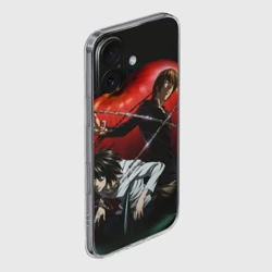 Чехол для iPhone 16 силиконовый с защитой камеры Тетрадь смерти - фото 2