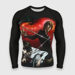 Мужской рашгард 3D Тетрадь смерти