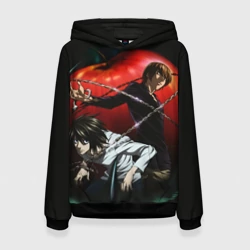 Женская толстовка 3D Тетрадь смерти