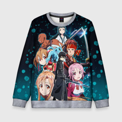 Детский свитшот 3D Sword Art Online