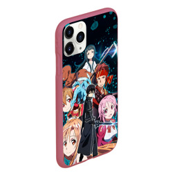 Чехол для iPhone 11 Pro Max матовый Sword Art Online - фото 2