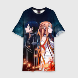 Детское платье 3D Sword Art Online